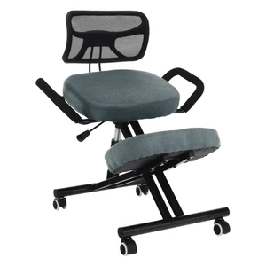 Ergonomická klekačka RUFUS – šedá/černá