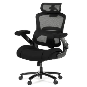 Ergonomická židle KA-N1313 BK, černá