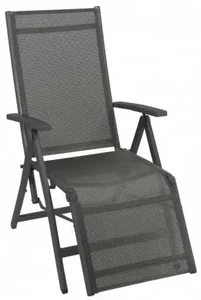 Ergonomické zahradní křeslo ACTIVE v elegantní šedé