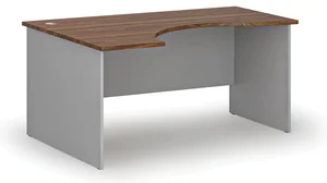 Ergonomický pracovní stůl PRIMO Gray 160x120 cm levý