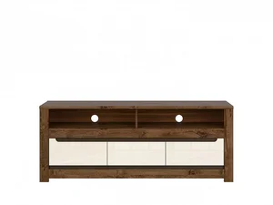 ERMELINDA televizní stolek – dub april s perleťovým leskem
