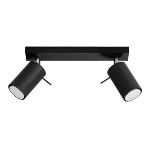 Etna – černé stropní svítidlo Nice Lamps