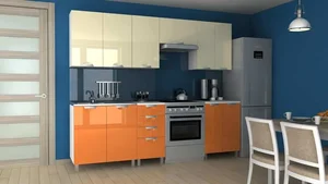 Falco Korry 180/240 – oranžová a vanilka lesk