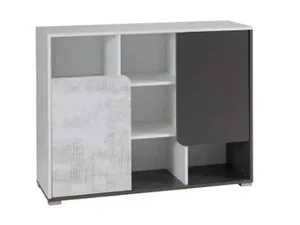 Falco Regál Bruce R5 – bílá/grafit/enigma