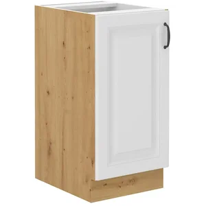 Falco Stipe 40 D 1F BB – kuchyňská skříňka bílá/dub artisan