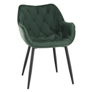 FEDRIS designové křeslo – zelená Velvet