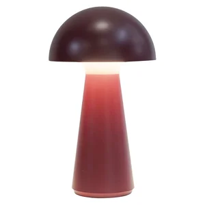 Fialová LED stolní lampa Sam s dálkovým ovládáním