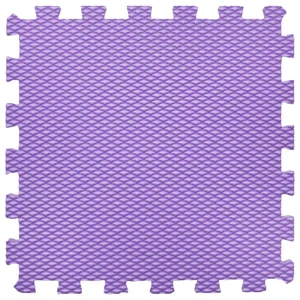 Fialové pěnové puzzle podlahy Minideckfloor
