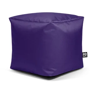 Fialový dětský sedací vak Cube M