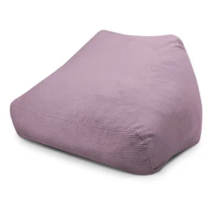 Fialový manšestrový sedací vak Sofa Snug
