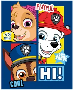 Fleecová deka Paw Patrol Playfull