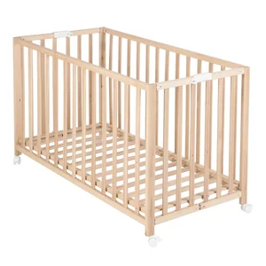 Fold Up: Skládací postýlka 60x120 cm na kolečkách Roba