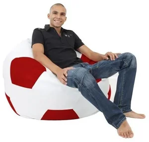 Fotbalový sedací vak XXL z ekokůže