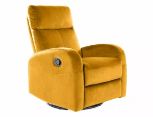 Fotel rozkładany velvet OLIMPVCU
