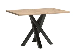 FRAGILIS Rozkládací stůl 120–160×80 cm, dub artisan
