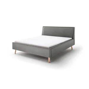 Frieda světle šedá čalouněná postel 180x200 cm – Meise Möbel
