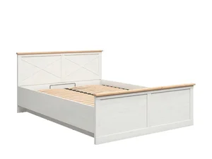 FRIJA LOZ/160 postel bílá Andersen a dub artisan