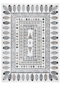 Fun Teepee cream – dětský kusový koberec 80×150 cm