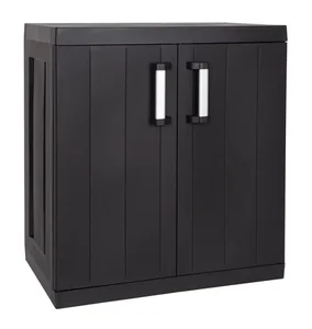 GARAGE MEGA LOW – Černá skříňka