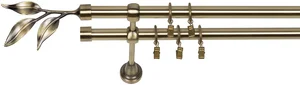 Garnýž Bavaro 19 mm starožitné zlato 140 cm