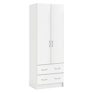 GEBROULAZ 2D2S – policová skříň, bílá