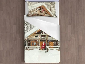Gipetex Natural Dream 3D Italské bavlněné povlečení Santa