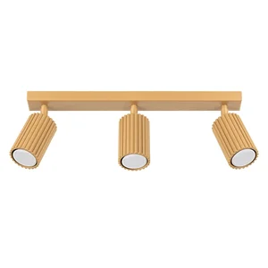 Gleam: zlaté stropní svítidlo 6,5 × 45 cm