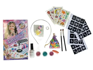 Glitter tetování se šperky a nálepkami KRTB2221