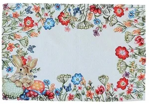 Gobelínový ubrus Zajíček na louce 35x50 cm