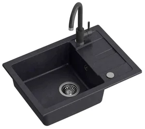 Granite Sink GO-SMART černý s baterií