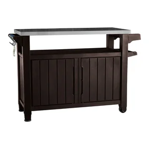 Grilovací odkládací stolek Unity 134×52 cm