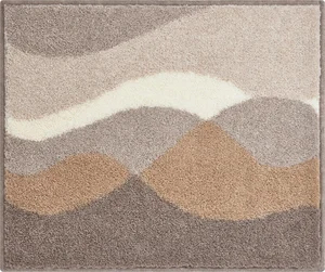 GRUND HILLS Taupe koupelnová předložka 55x65 cm