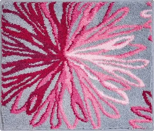 Grund Růžovo-šedá koupelnová předložka 50x60 cm