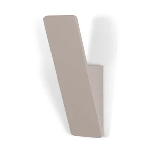 Háček Angle – světle šedý, ocelový, Spinder Design