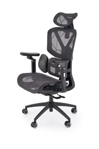 Halmar Cubus – ergonomické kancelářské křeslo, černé