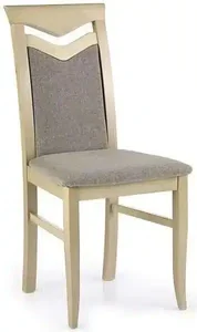Halmar Jídelní židle Citrone Bílá s látkovým čalouněním