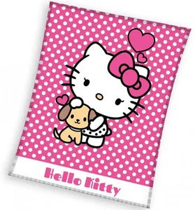 Hello Kitty Coral fleece deka 130x170 cm