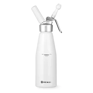 Hendi Kitchen Line šlehačková láhev 1 l, bílá (z hliníku)