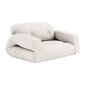 Hippo 140 cm – bílo-bežová pohovka (Karup Design)