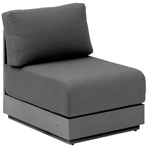 Hliníkové středové křeslo MADRID Antracit