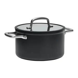 Hliníkový hrnec Meda 3.0 5,5 l s poklicí pro indukci – FABINI