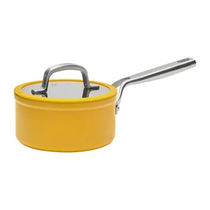 Hliníkový indukční hrnec s pokličkou a nepřilnavým povrchem 1,3 l