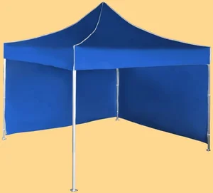 Hliníkový stan 3x3m s bočními plachtami