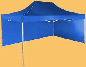 Hliníkový stan 3x4,5 m s bočními plachtami
