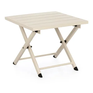 Hliníkový zahradní konferenční stolek Taylor – Bizzotto 43×44 cm