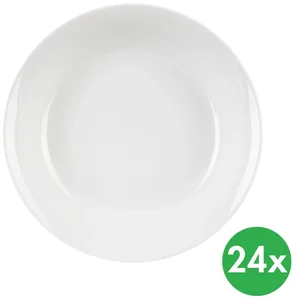 Hluboký dětský talíř MONA, 19 cm, sada 24 kusů