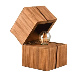 Hnědá stolní lampa Treasure Trio, výška 16 cm