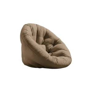 Hnědé křeslo Nido od Karup Design