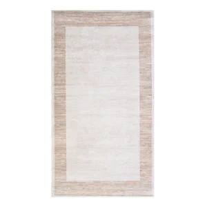 Hnědobéžový koberec Vitaus Hali Ruto 50x80 cm