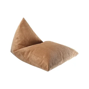 Hnědý manšestrový dětský sedací vak Big Lounger